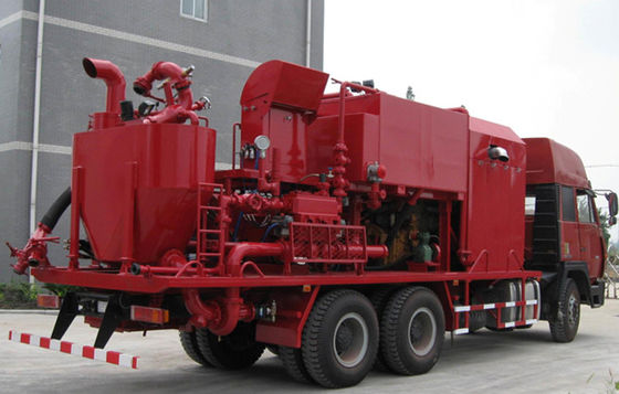 Gasöl 45MPa 2100L/MIN Oilfield Cement Truck For gut